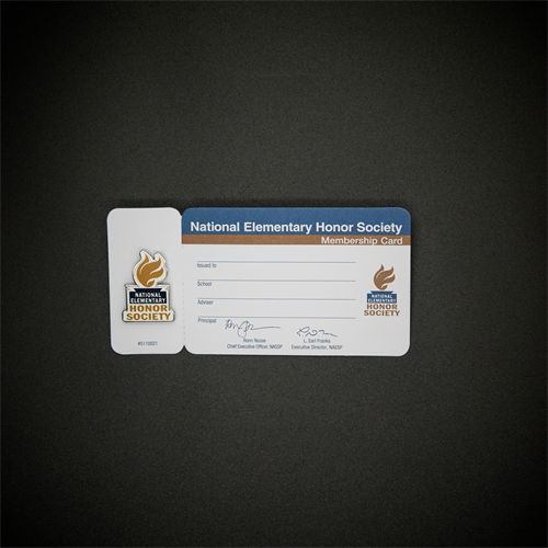 NEHS Membership Card & Pin Set