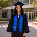 NHS Royal Blue Draped Honor Stole