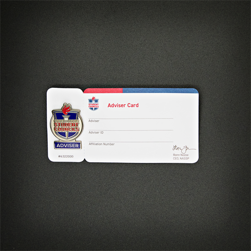 NASC Adviser Pin w/Card