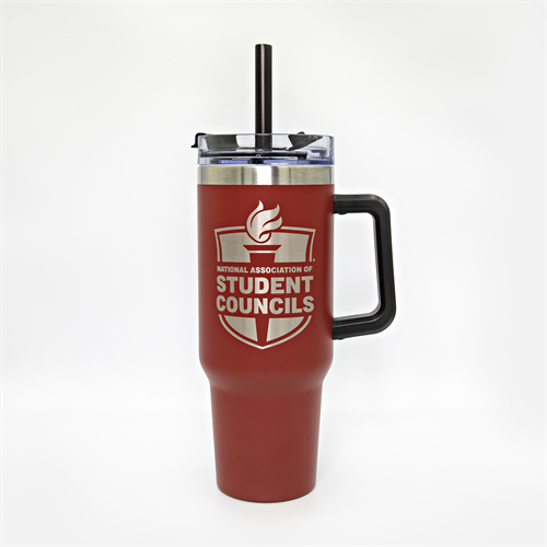 NASC Stainless Steel Tumbler - Dark Red