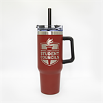 NASC Stainless Steel Tumbler - Dark Red