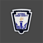 NHS Chenille Letterman Patch