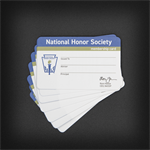 NHS Membership Cards - Contemporary (Pkg 25)